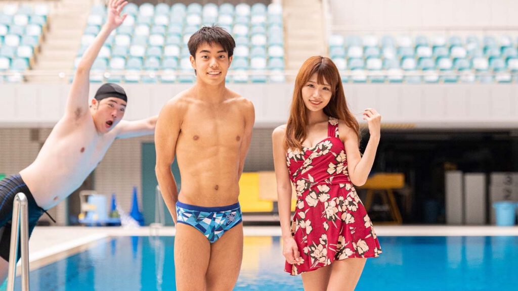 高飛込・西田玲雄選手から学んだ「ノースプラッシュ」の技術を応用してグラビア撮影してみた